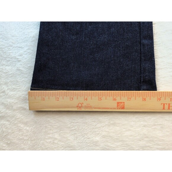 SPANXshape Everywear Jeans Raw Indigo Wide Leg Pull On Bootcut Jeans Womens XS - Picture 5 of 11